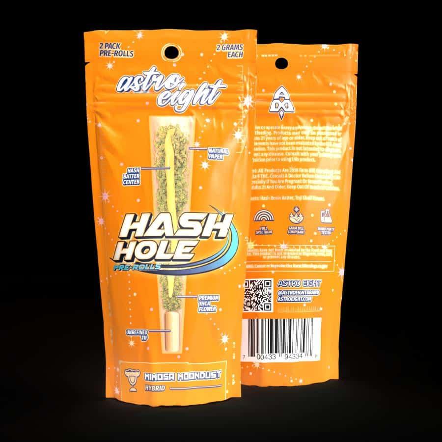 ASTRO EIGHT HASH HOLE THCA PREROLL 4G 2PK