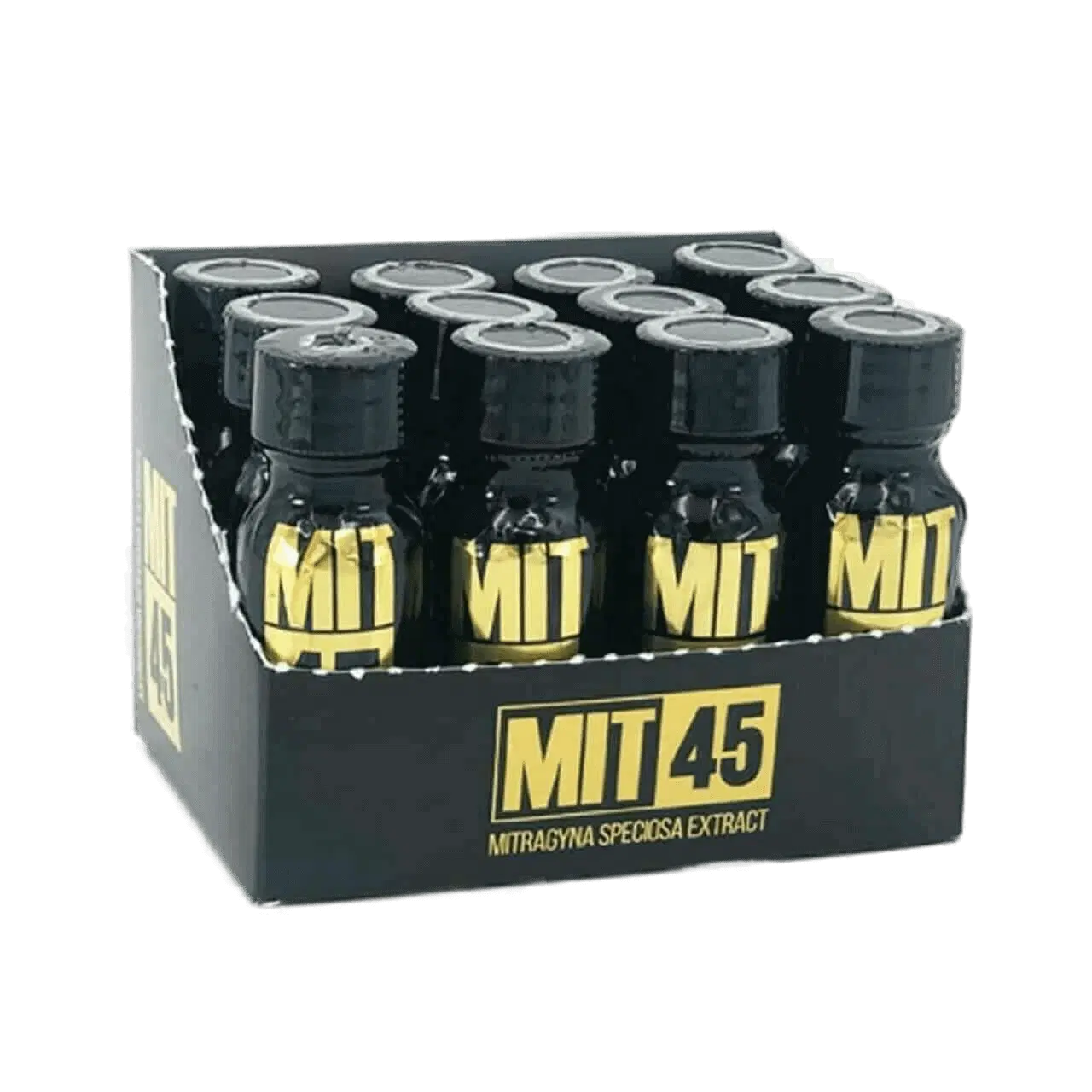 MIT45 BLACK MITRAGYNA SPECIOSA EXTRACT 15ML SHOTS