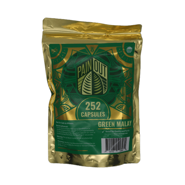 PAIN OUT KRATOM CAPSULES 252CT