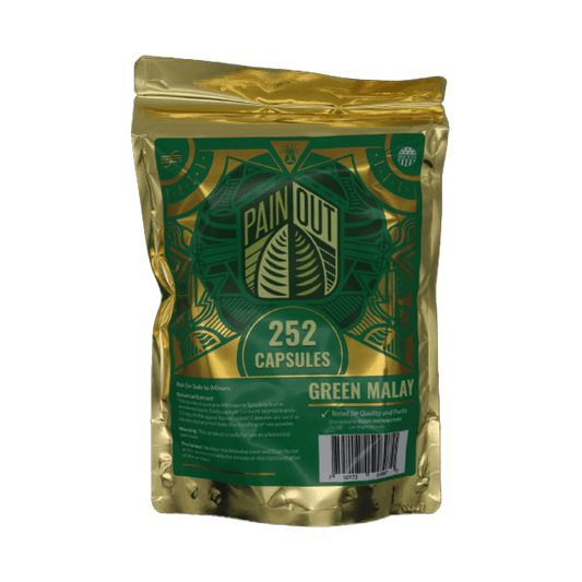PAIN OUT KRATOM CAPSULES 252CT