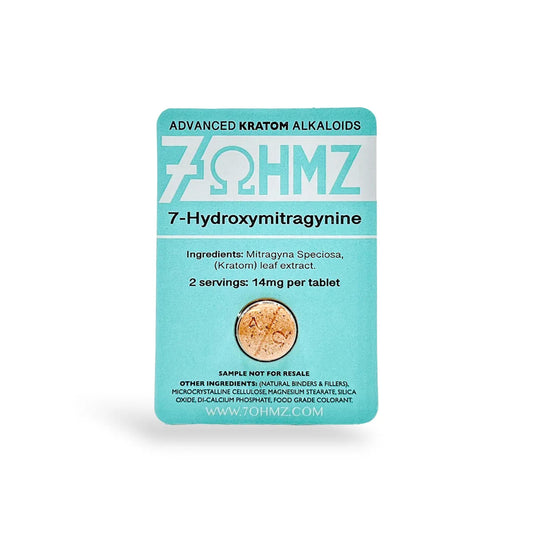 7OHMZ KRATOM EXTRACT CAPSULES 14MG/PC 1PC 20PK/BX