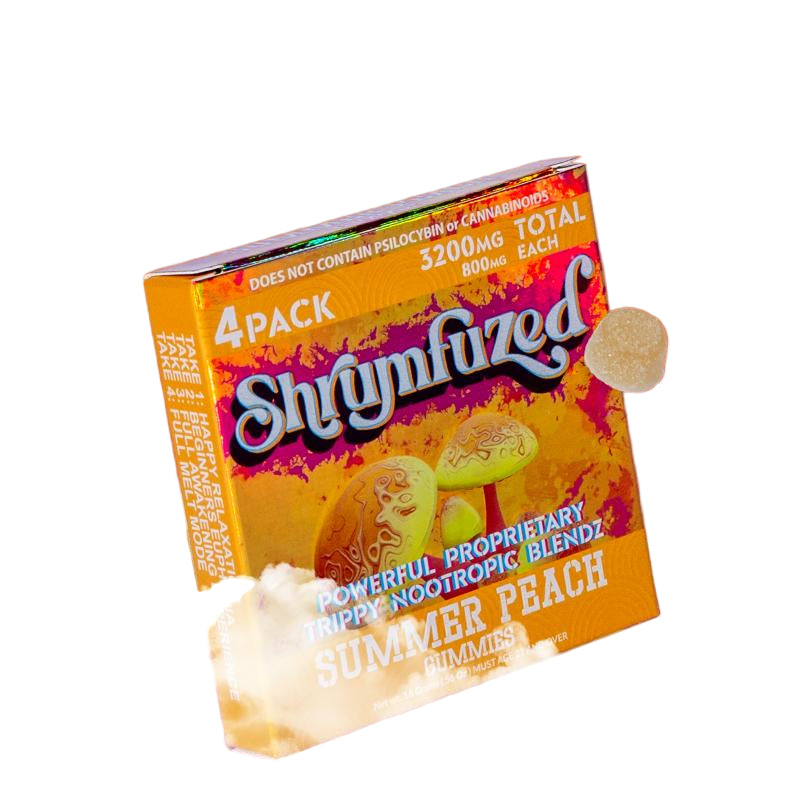 Shrumfuzed Mushroom Gummies 4Ct/Pk 3200Mg