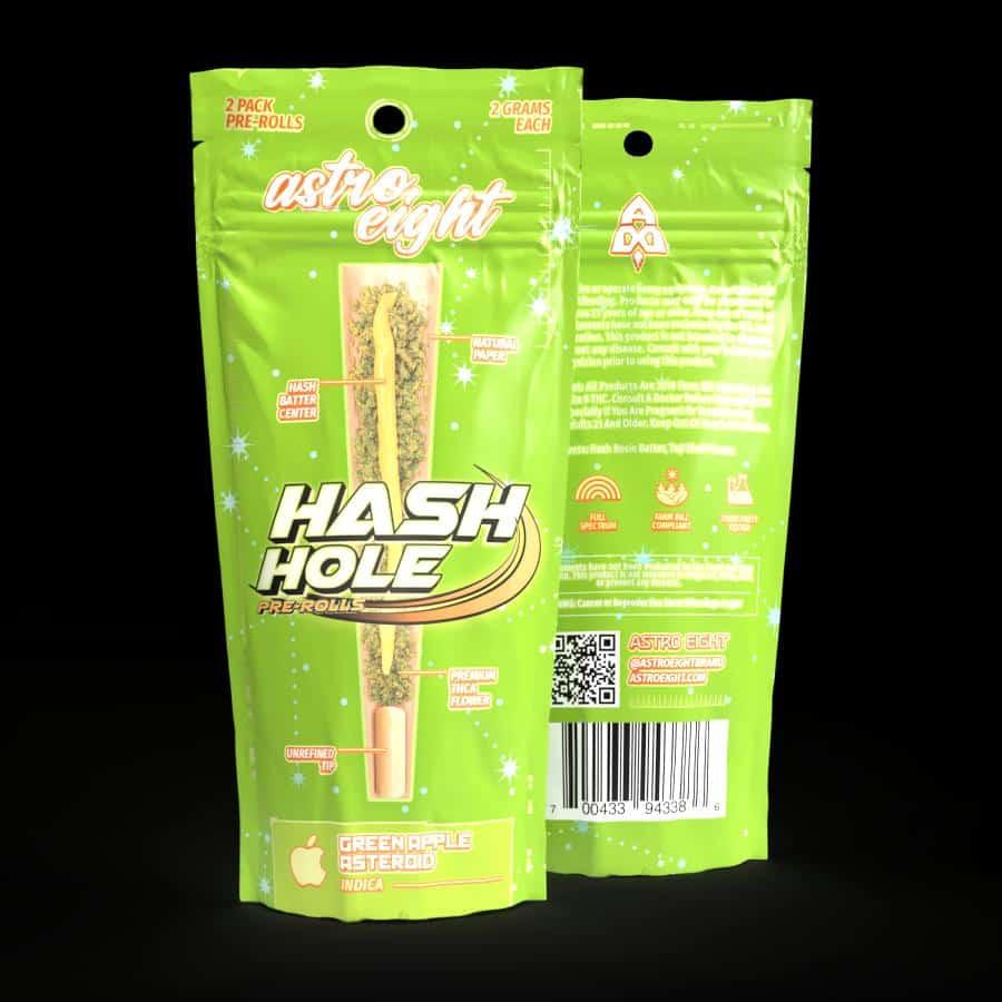 ASTRO EIGHT HASH HOLE THCA PREROLL 4G 2PK