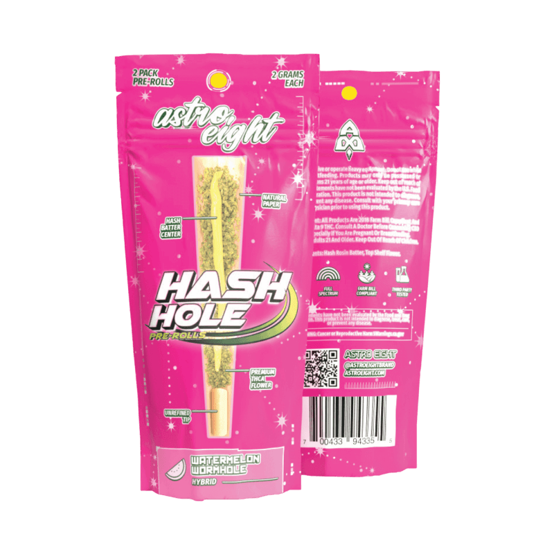 ASTRO EIGHT HASH HOLE THCA PREROLL 4G 2PK
