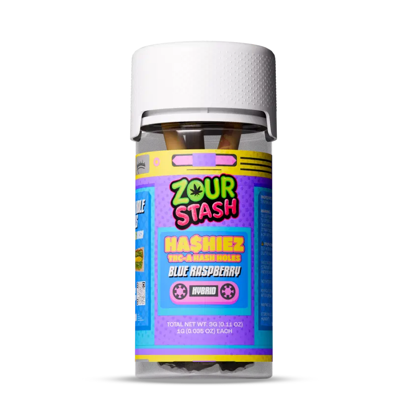 ZOUR STASH HASHIEZ THCP HASH HOLES 1G 3CT/PK