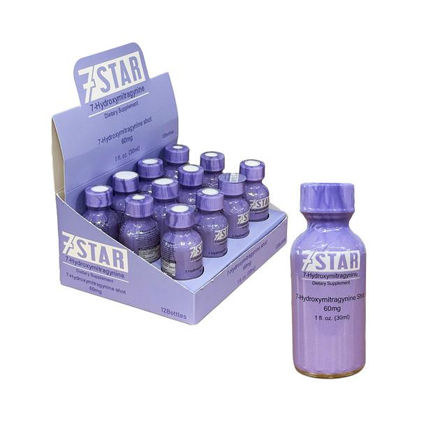 7 STAR 7-HYDROXYMITRAGYNINE SHOTS 60MG