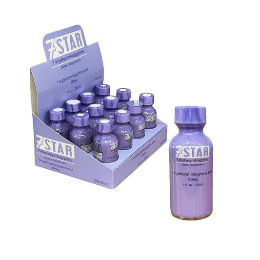 7 STAR 7-HYDROXYMITRAGYNINE SHOTS 60MG