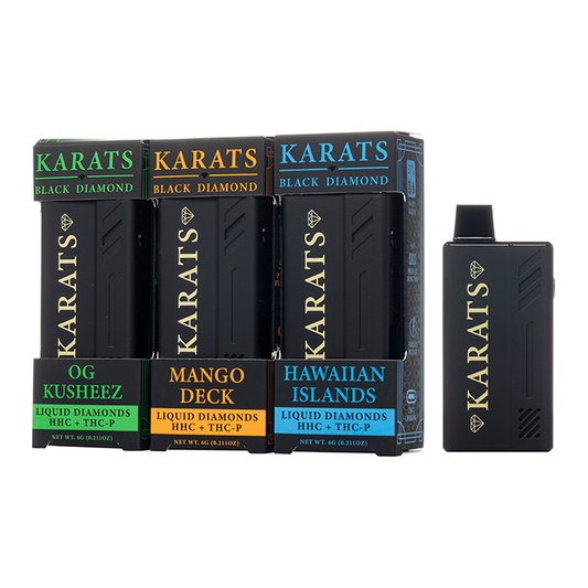 KARATS BLACK DIAMOND DISPOSABLE 6G