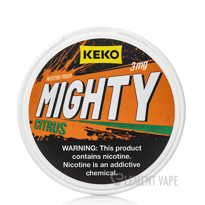 KEKO MIGHTY NICOTINE POUCHES - CITRUS