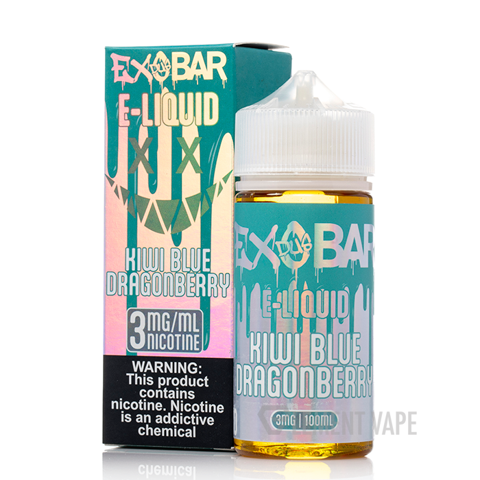 KIWI BLUE DRAGONBERRY - EXOBAR - 100ML