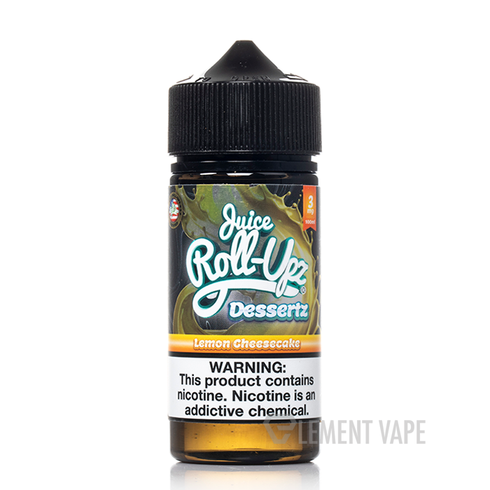 LEMON CHEESECAKE - JUICE ROLL-UPZ DESSERTZ - 100ML