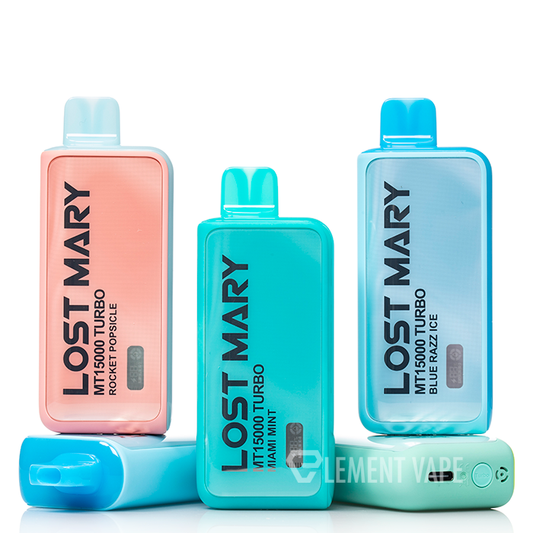 LOST MARY MT15000 TURBO 0% ZERO NICOTINE DISPOSABLE