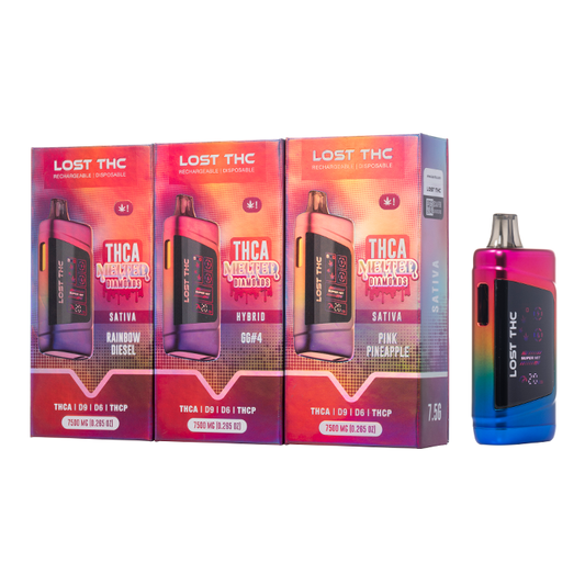 LOST THC THCA RAINBOW V3 DISPOSABLE 7.5G