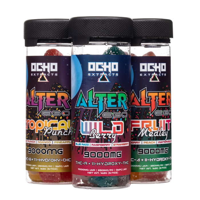 Ocho Extracts Alter Ego Gummies 9000mg $24.99