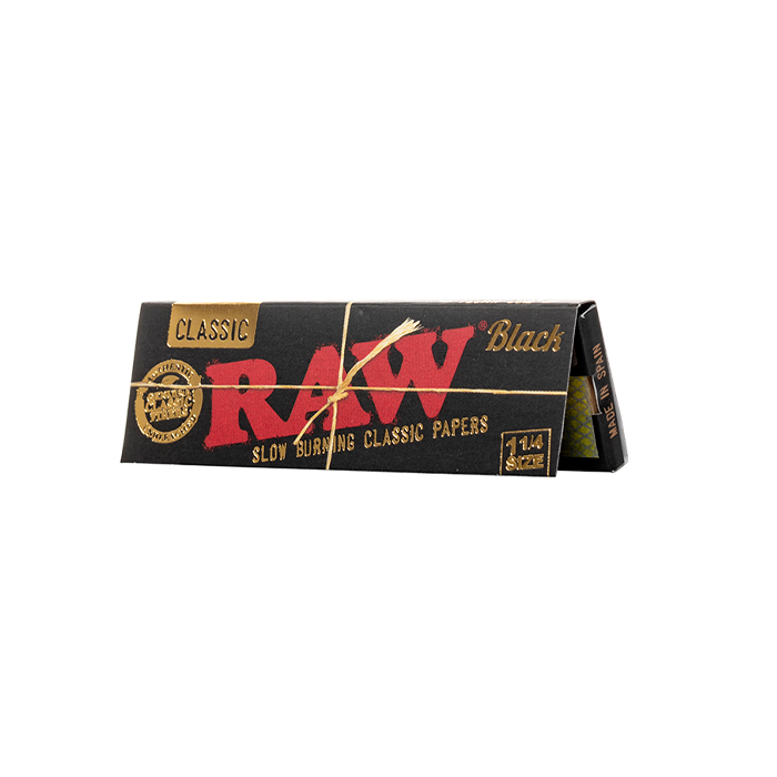 RAW Classic Black Rolling Papers 1200ct $23.99