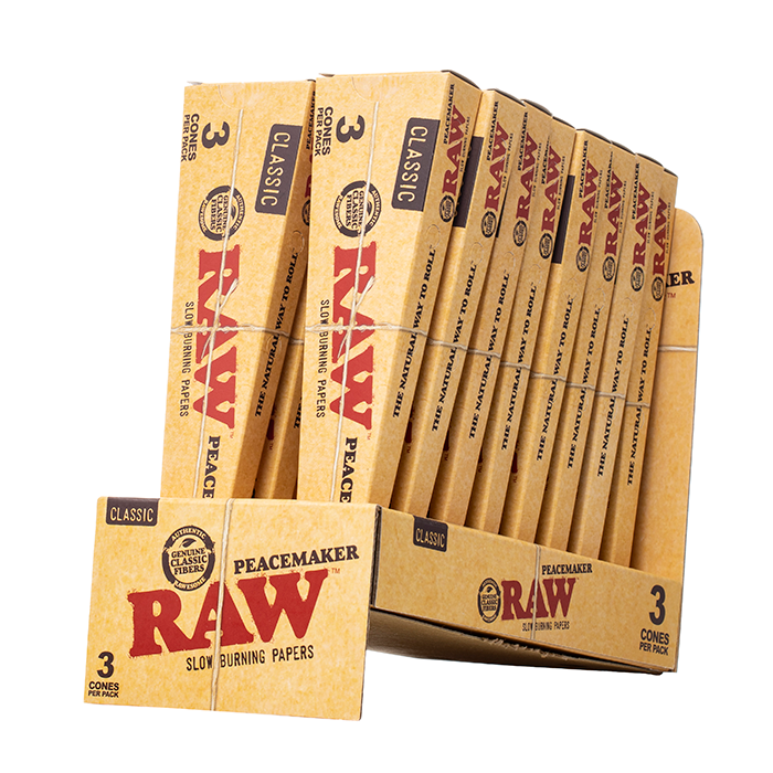 RAW Classic Peacemaker Cones 48ct $59.99