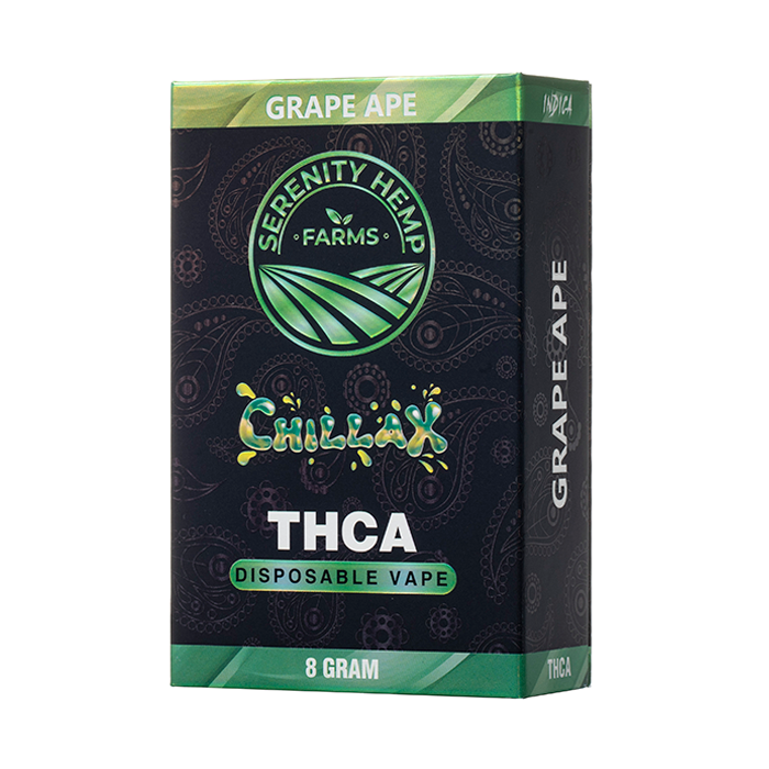 SERENITY HEMP THCA LIVE RESIN DISPOSABLE 8G