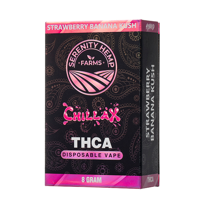 SERENITY HEMP THCA LIVE RESIN DISPOSABLE 8G