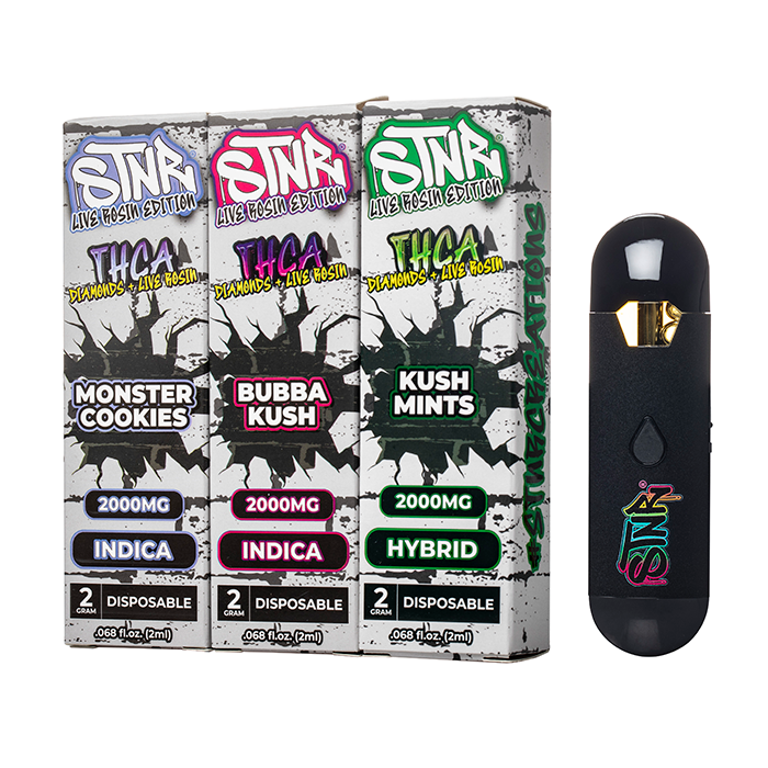 STNR Creations THC-A Live Rosin Diamonds Disposable 2G $17.99