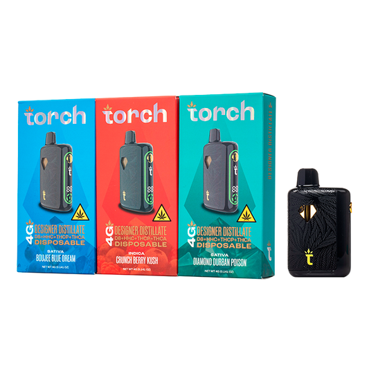 TORCH DESIGNER DISTILLATE DISPOSABLE 4G