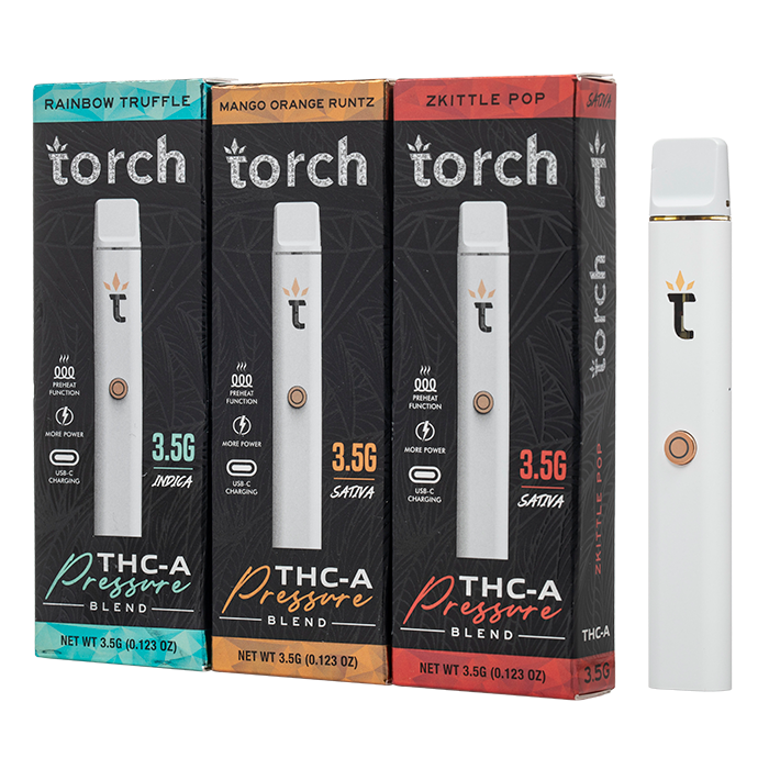 TORCH THC-A PRESSURE BLEND DISPOSABLE 3.5G