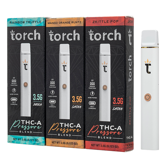 TORCH THC-A PRESSURE BLEND DISPOSABLE 3.5G