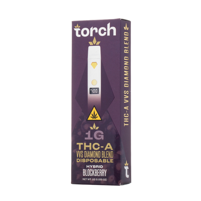 TORCH THCA VVS DIAMOND BLEND DISPOSABLE 1G