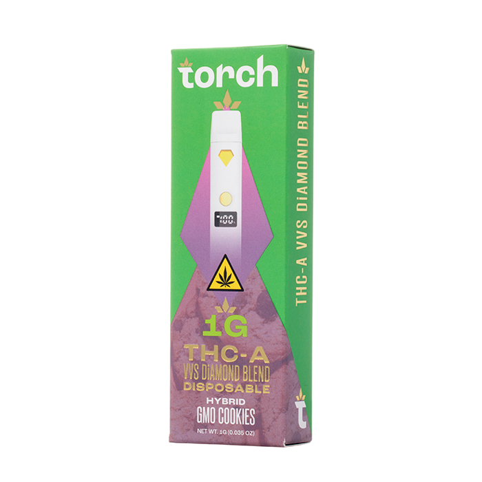 TORCH THCA VVS DIAMOND BLEND DISPOSABLE 1G
