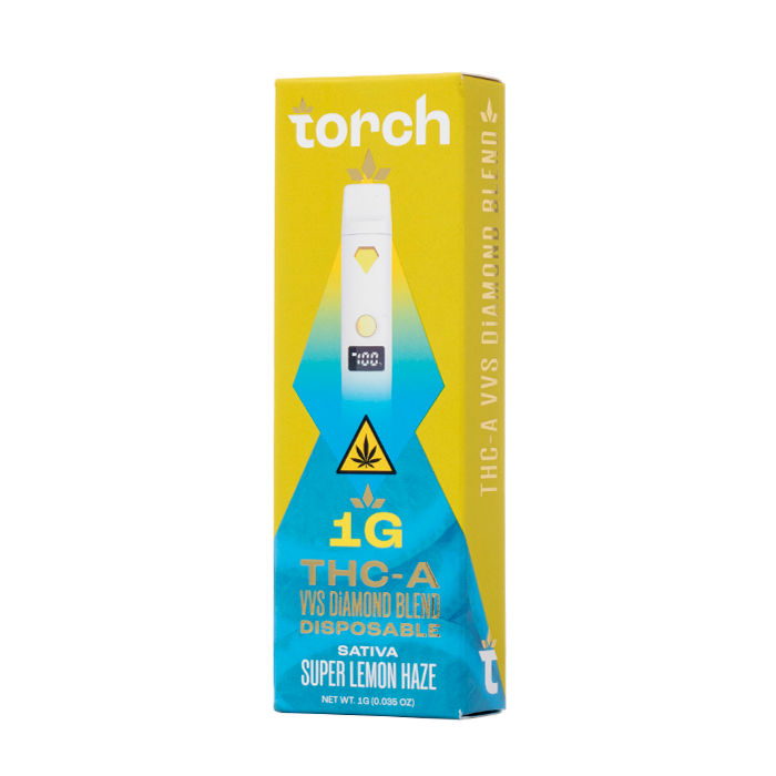 TORCH THCA VVS DIAMOND BLEND DISPOSABLE 1G