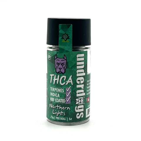 Underdogs 5 in 1 THC - A Kief Coated Pre - rolls 5ct/jar Price in Houston