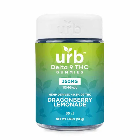 Urb D9-Thc Gummies 350MG 35CT/JAR