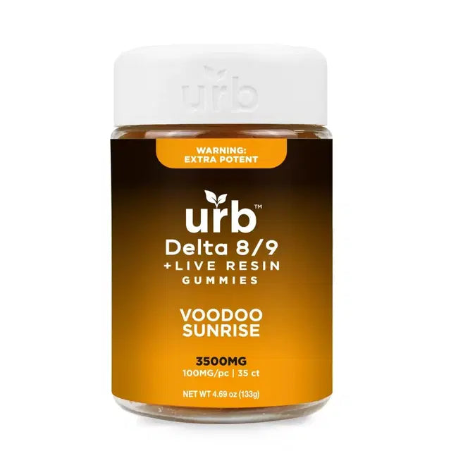 Urb (D8/D9+Live Resin) 3500Mg Gummies 35Pc/Pk