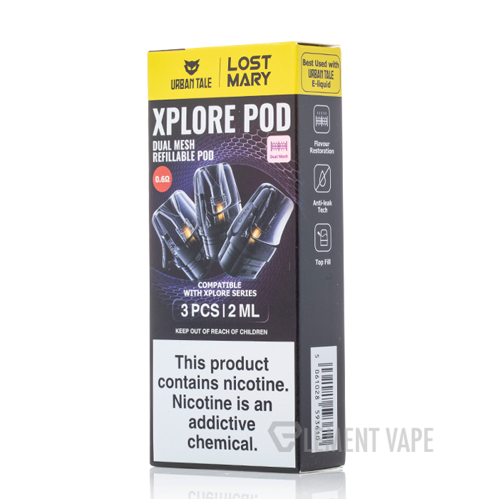 URBAN TALE X LOST MARY XPLORE REPLACEMENT PODS