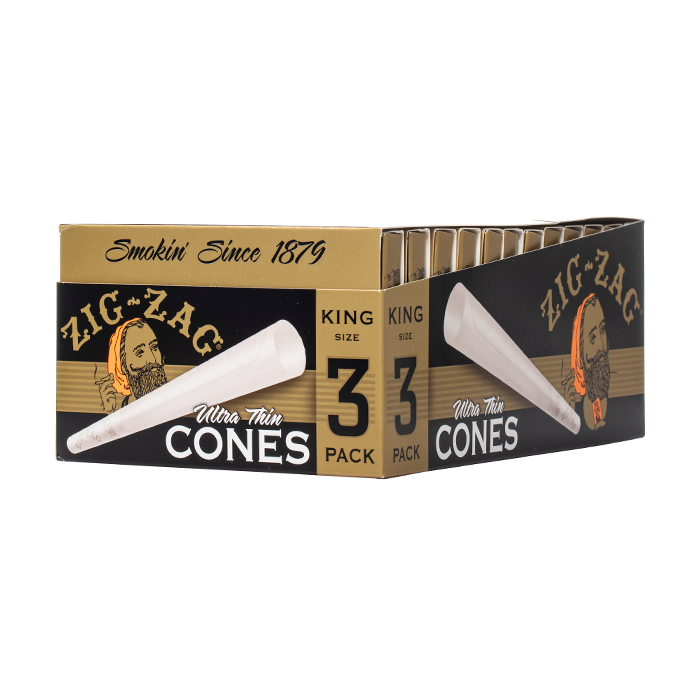 ZIG ZAG KING SIZE CONES 72CT
