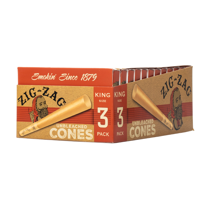 ZIG ZAG KING SIZE CONES 72CT