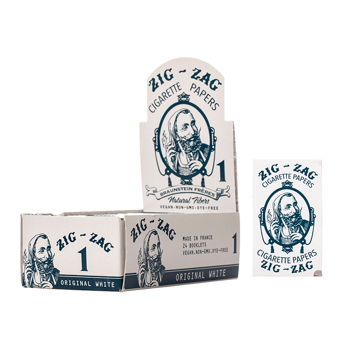 ZIG ZAG VINTAGE SINGLE WIDE ROLLING PAPERS 768CT