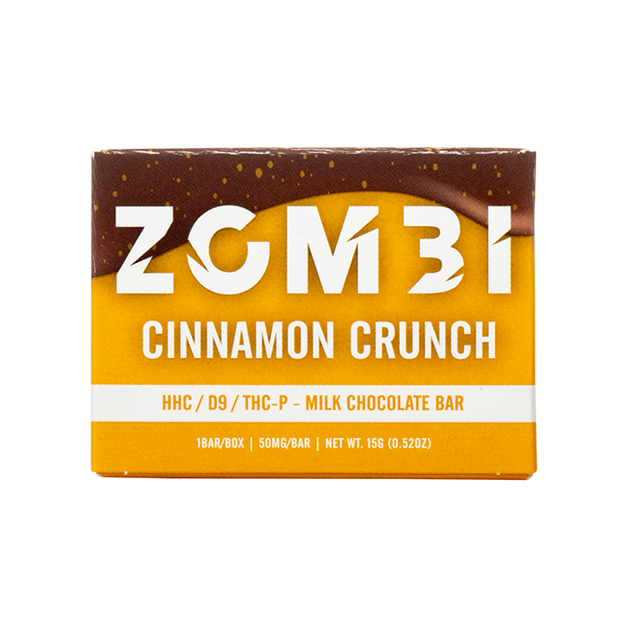 ZOMBI MINI CHOCOLATE BAR 50MG