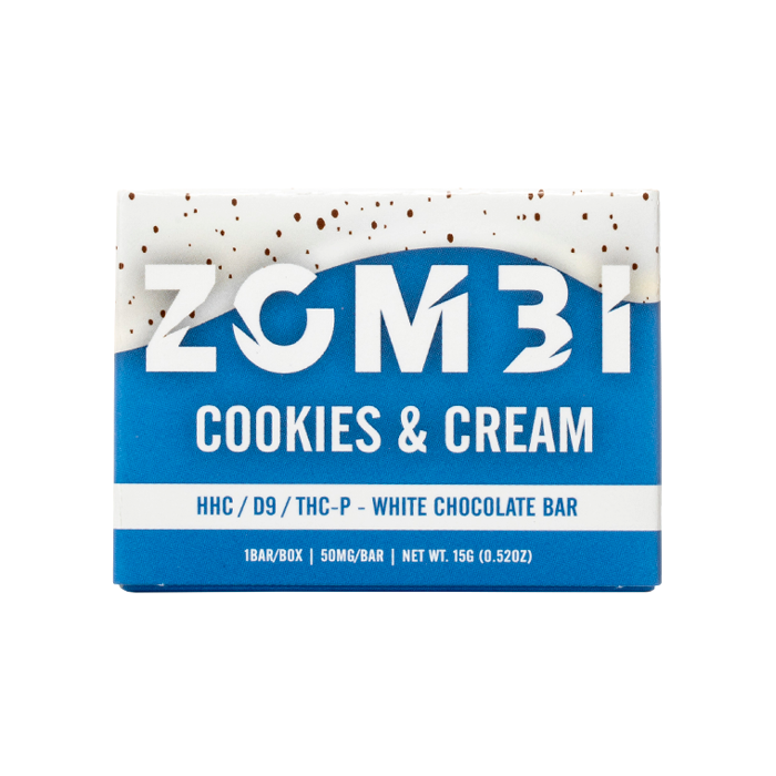 ZOMBI MINI CHOCOLATE BAR 50MG