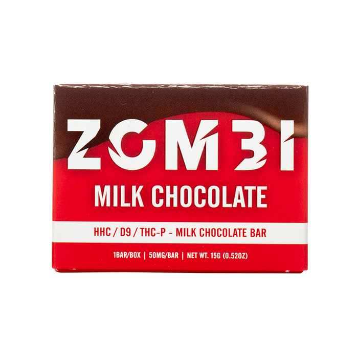 ZOMBI MINI CHOCOLATE BAR 50MG